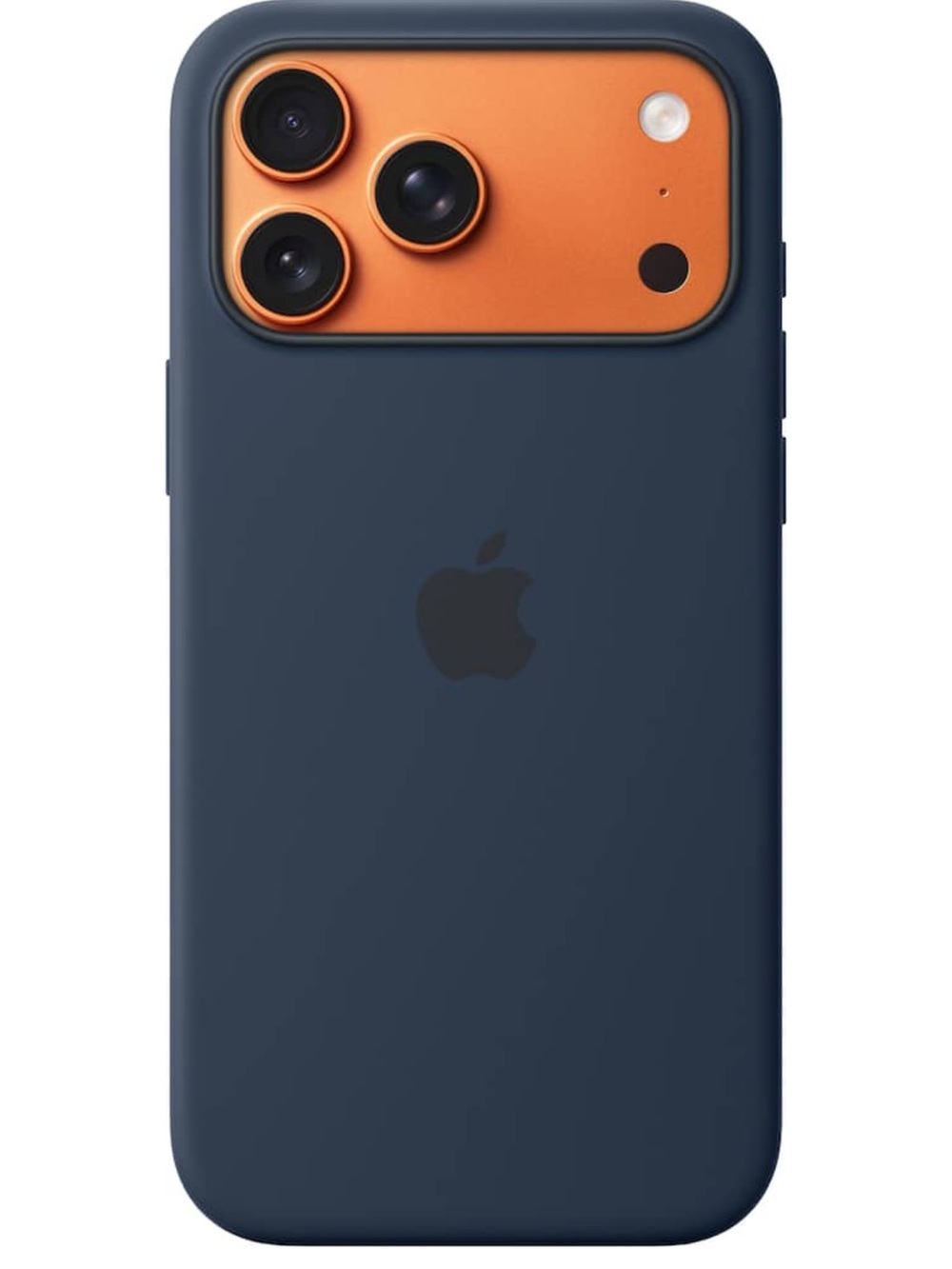 iPhone 17 Pro Max Silicone Case Color Midnight with MagSafe